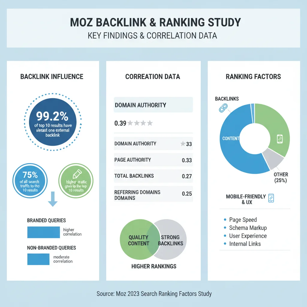 Comparison diagram showing high-quality vs low-quality backlink characteristics side by side