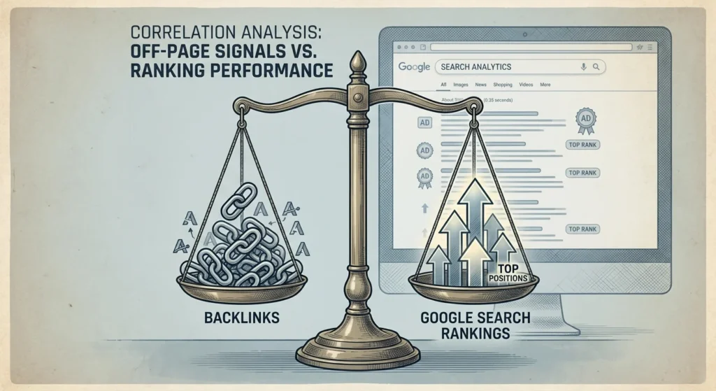Importance of backlinks for Google search rankings