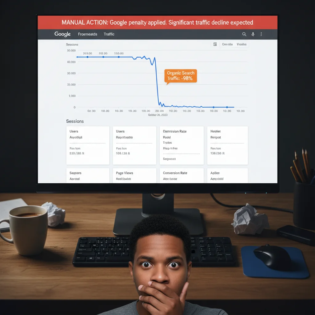 Side by side comparison of high quality vs low quality website content examples