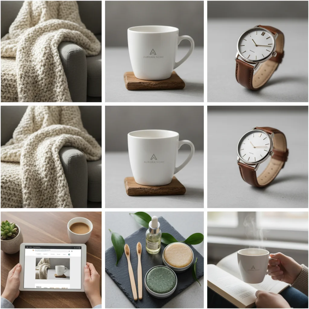 High-quality product photography showing multiple angles and detailed features