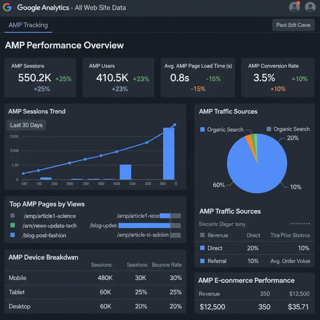 Google Shopping campaign dashboard showing cross-device conversion tracking and mobile vs desktop performance metrics