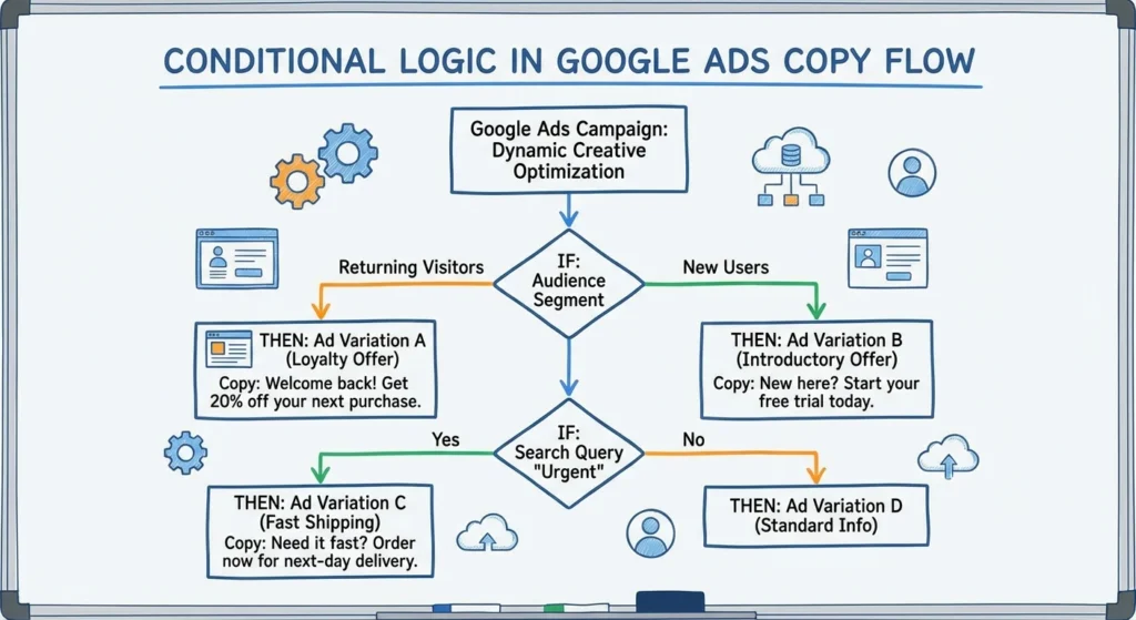 Google AdWords IF functions and ad customisers