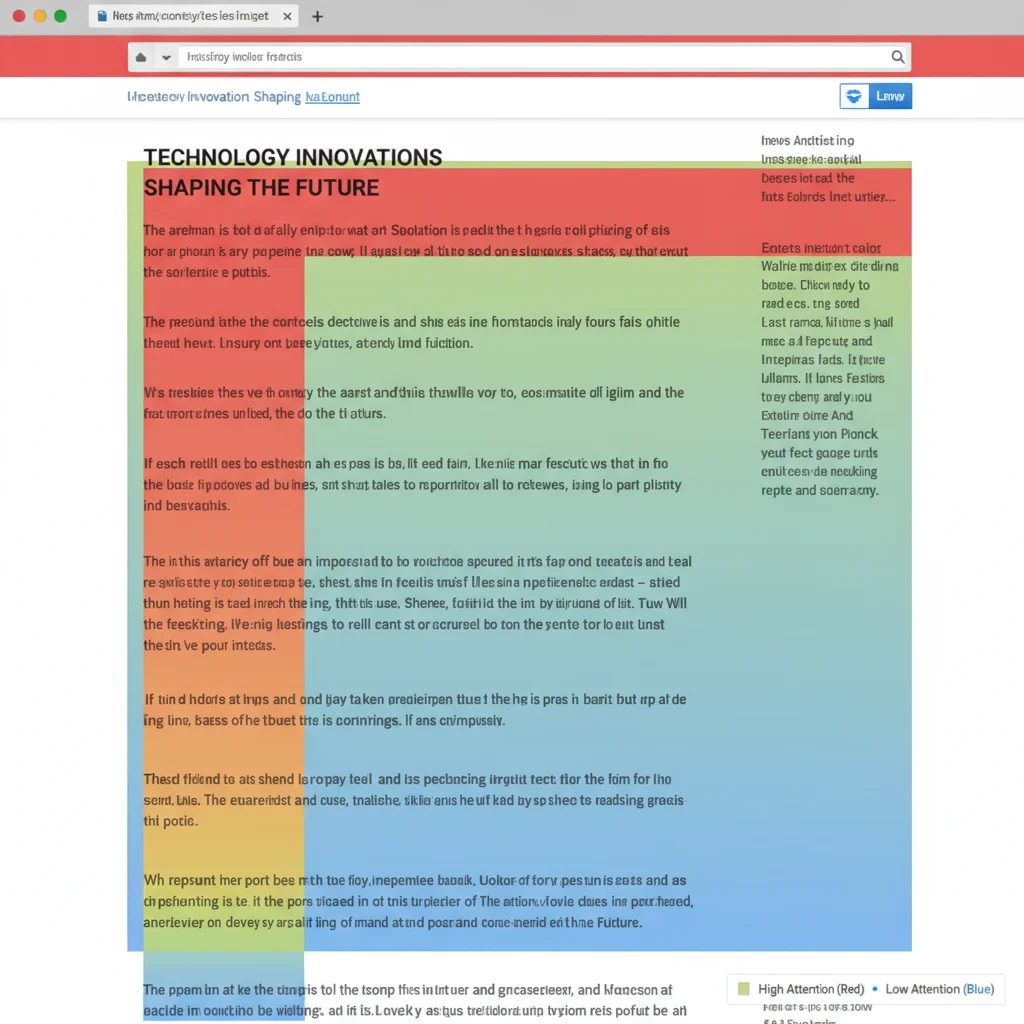 Comparison showing cluttered vs clean landing page design