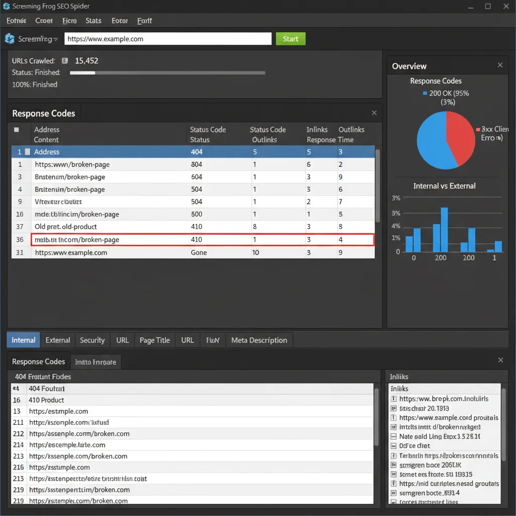 A/B testing interface showing different versions of a web page being tested for conversion rates
