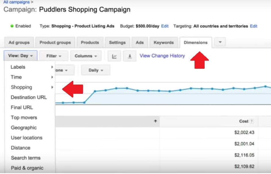 8 Pro Tips To Maximize Your Google Shopping Conversion Rates 21 dimensions-tab